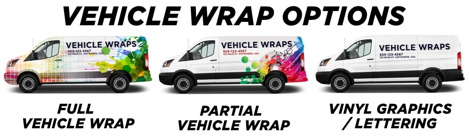 Las Vegas Vehicle Wraps vehicle wrap options