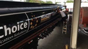 Custom semi trailer wrap  ation