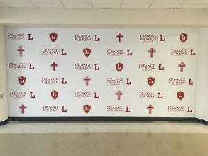 Las Vegas Church Signs custom wall vinyl step repeat mural 300x225